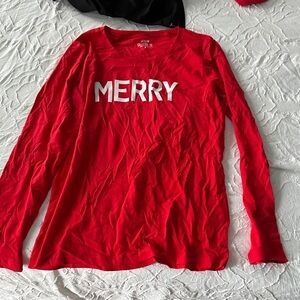 J. Crew Red Collector Tee